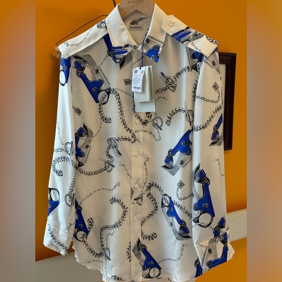 Knight Hardware Silk Shirt - new with tags, unworn - Picture 2 of 7